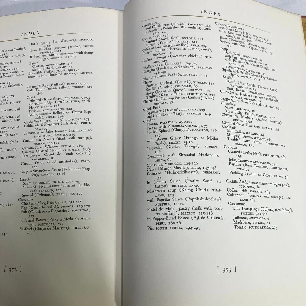The Embassy‎ Cookbook Allison Williams 1966 First Edition Hardcover Vintage Red